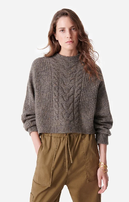Button - Down Women's Shetland Wool Sweaters in Traditional PatternsDelora Sweater