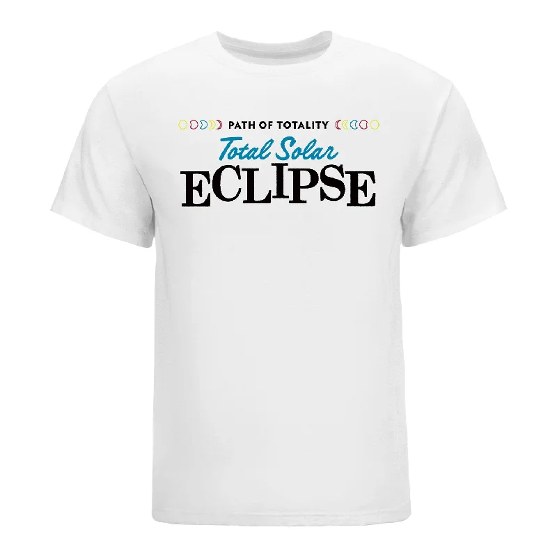 Long Sleeve Women T Shirt for Cooler WeatherIndiana Hoosiers Memorial Stadium Total Solar Eclipse White T-Shirt