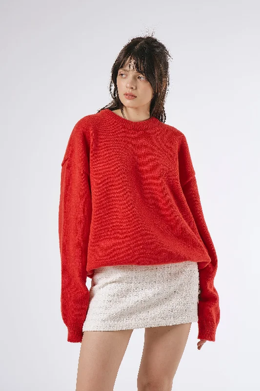 Plus Size Women's Oversized Chunky Knit SweatersNalla Oversized Sweater (SUSTAINABLE)