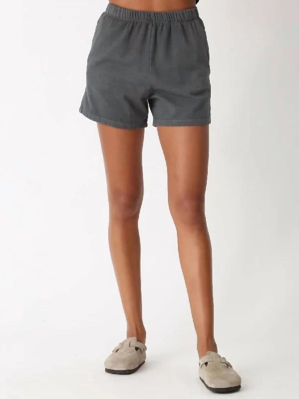 Patterned Geometric Women Shorts for a Modern AppealDune Short In Vintage Onyx