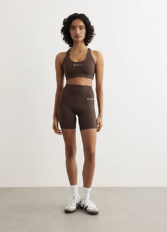 Tie - Waist Women Shorts for a Customizable FitRunner Script Biker Shorts